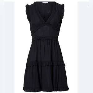 NWT DAILYLOOK Olivia Grey Tiered Dress Size M